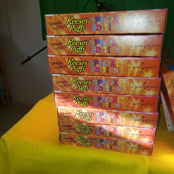 Travis Scott Cactus Jack Reese's Puff Creal 11 Box - Picture 2 of 4